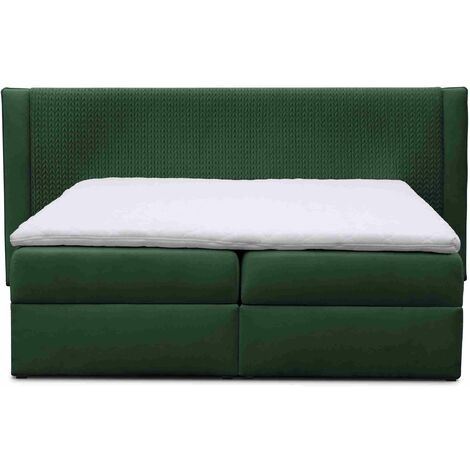 Boxspringbett 140x200 Grun