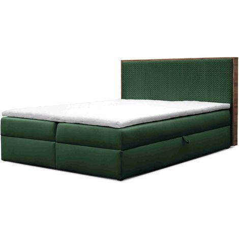 Boxspringbett 140x200 Grun