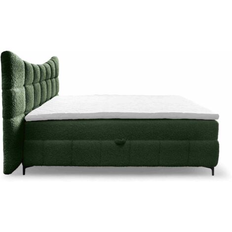 Boxspringbett 140x200 Grun