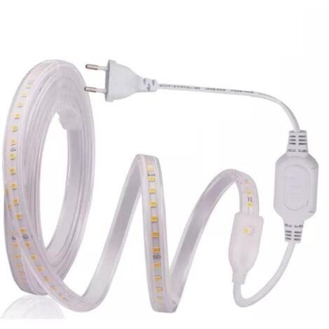 Ruban LED Fin 50M 220V Recoupable 20cm IP65 2835 120LED/m - Blanc Froid  - SILUMEN