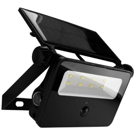 Projecteur Solaire LED 2W avec détecteur de mouvement - Blanc Froid - SILUMEN (1/4)