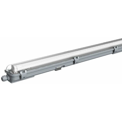 Silumen – Réglette LED étanche IP65 120cm T8 18W – 1656 lumens – Angle d’éclairage 120° – Pour chantiers et espaces professionnels