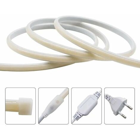 Ruban LED COB 288LED/m Milky 50M 220V - Blanc Neutre  - SILUMEN