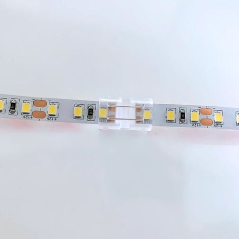 Connecteur Droit pour Ruban LED SMD 8mm IP44 - SILUMEN (1/2)