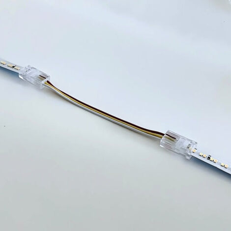 Connecteur Double pour Ruban CCT 8mm pour ruban IP44 - SILUMEN (1/2)