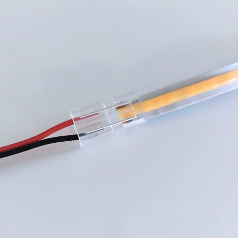 Connecteur Simple pour Ruban LED COB 8mm IP44 - SILUMEN (1/2)