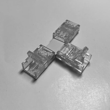 Connecteur T pour Ruban LED COB 8mm - SILUMEN (1/2)