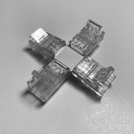 Connecteur X pour Ruban LED COB 8mm - SILUMEN (1/2)