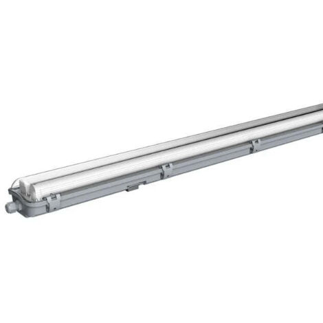 Réglette étanche 150 cm double pour Tube LED T8 IP65 (Boitier vide) - SILUMEN