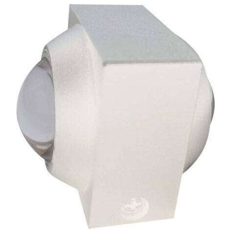 Applique Murale Led COB Double Faisceaux Corps Blanc - Blanc Neutre - SILUMEN (1/4)