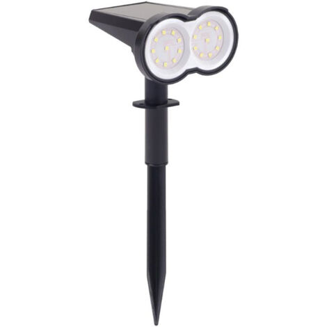 Lampe Solaire à Piquet IP44 80lm - Blanc Froid - SILUMEN (1/4)