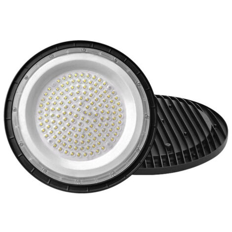 Suspension Industrielle UFO 200W 120lm/W IP65 - Blanc Froid - SILUMEN (1/4)