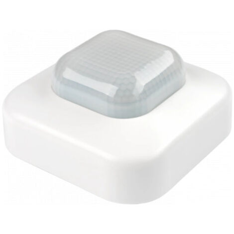 Détecteur de mouvement Carré IP20 Blanc 20m 360° 220V - SILUMEN (1/3)