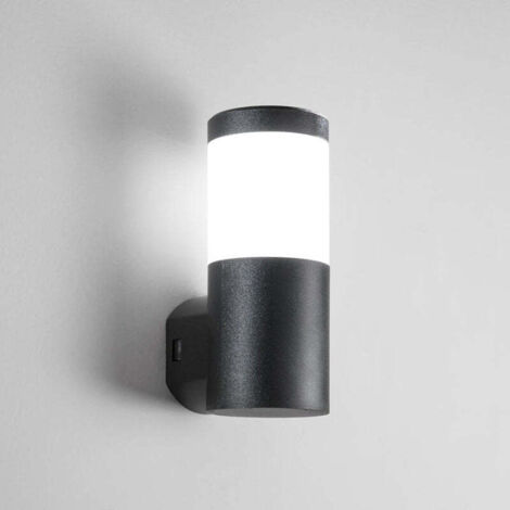 Applique Murale Extérieur Jardin Cylindre IP65 pour Ampoule E27 - SILUMEN