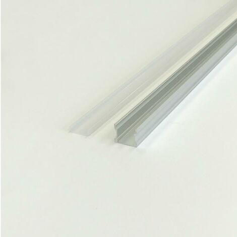 Profile Aluminium pour Bandeau LED Couvercle Opaque - Unité / 2 m - SILUMEN