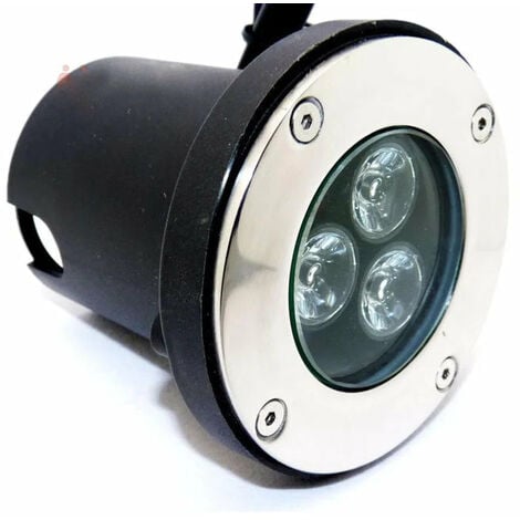 Spot Extérieur Encastrable LED Sol 3W IP65 80° - Blanc Neutre  - SILUMEN