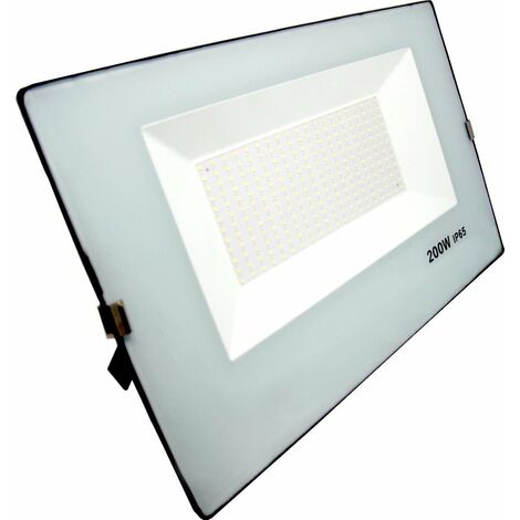 Projecteur LED Extérieur 200W IP65 BLEU GRIS - Blanc Neutre - SILUMEN (1/2)