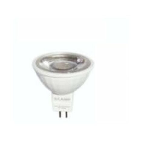 Ampoule LED GU5.3 / MR16 12V 8W SMD 80° - Unité / Blanc Froid