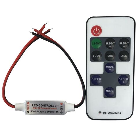 Variateur de puissance LED pour Bandeau LED 12V/24V - SILUMEN