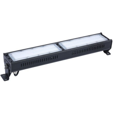 Linéaire Highbay LED 150W NOIR - Blanc Neutre - SILUMEN (1/2)