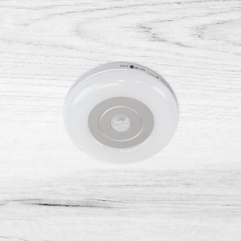 Luminaire LED rechargeable par USB avec détecteur de mouvement ROND - SILUMEN