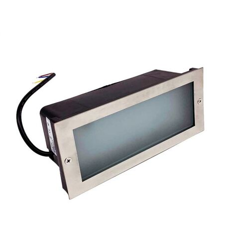 Silumen – Applique murale LED 10W – 900 lumens – IP44 pour extérieur – Blanc froid – Aluminium opale – Durée de vie 30 000h