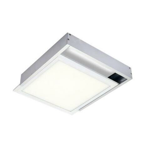 Kit en Saillie pour Dalle LED Slim 30x30 - Unité / Blanc - SILUMEN