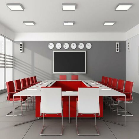 Kit en Saillie pour Dalle LED Slim 30x30 - Unité / Blanc - SILUMEN