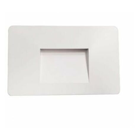 Balise LED saillie 3W 220V 120° IP44 pour Escalier - Unité / Blanc Chaud / Blanc - SILUMEN (1/5)