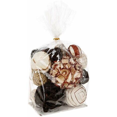 Pot pourri pour décoration naturelle 12pcs - Noir - SILUMEN