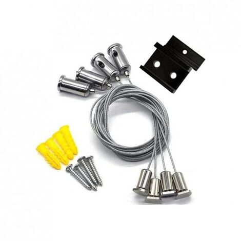 Kit Suspension pour Rail Magnétique en Saillie - SILUMEN