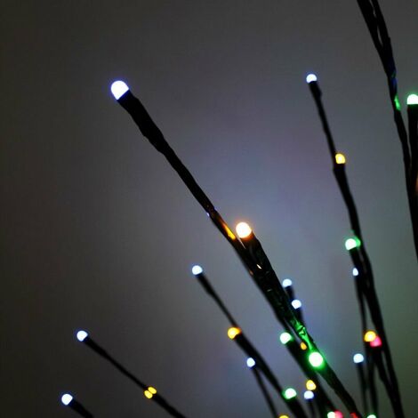 Arbre Lumineux Noël 1M50 160LED IP44 avec timer - Multicouleur - SILUMEN