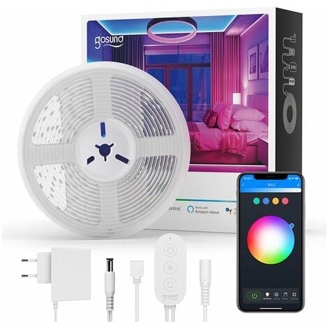Ruban LED Connecté Wifi 5M RGB USB IP20 - SILUMEN
