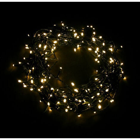 Guirlande Lumineuse 7M 96LED IP44 à piles - Blanc Froid  - SILUMEN