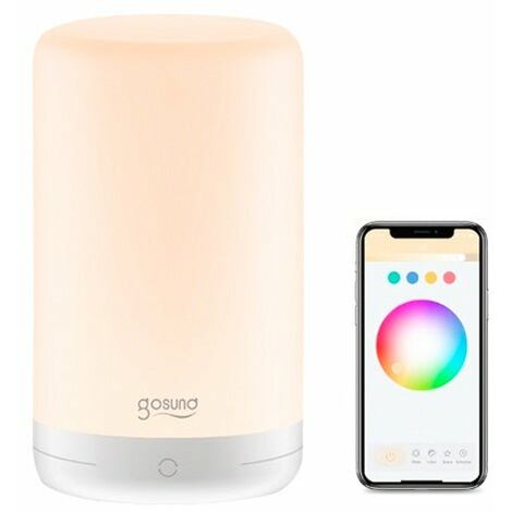 Lampe connectée Wifi RGBW 2A Dimmable Tactile - SILUMEN (1/5)
