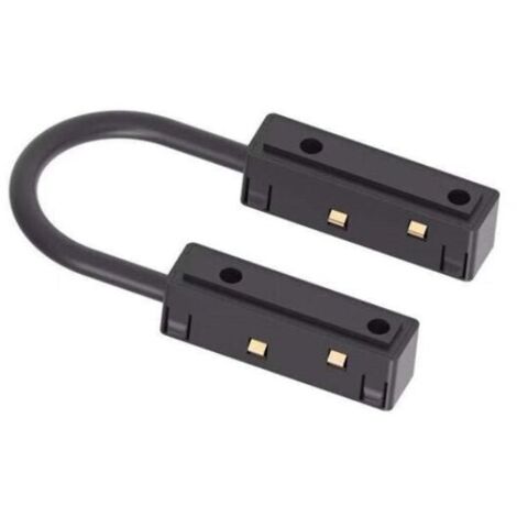 Connecteur Souple pour Rail Magnétique 48V - Noir - SILUMEN (1/4)