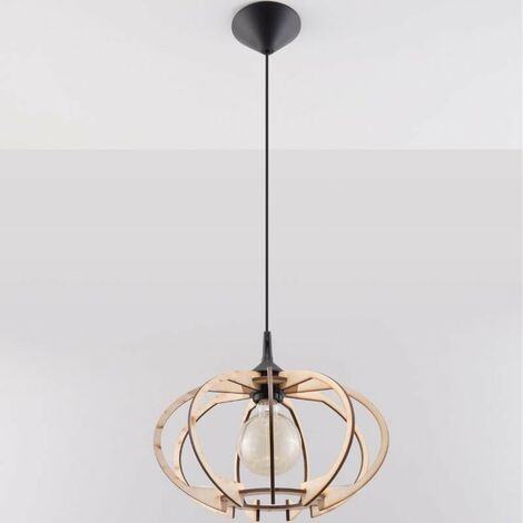 Lustre nature en bois flotté , suspension luminaire en bois flotté ,lampe  suspendue contemporaine, lampe de plafond - Un grand marché