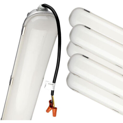 Réglette LED Étanche 150cm 70W Haut rendement 120lm/W LED Samsung - Pack de 6 / Blanc Neutre - SILUMEN (1/5)