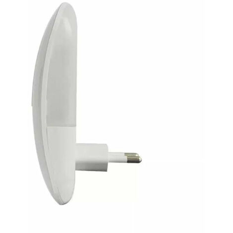 Veilleuse Prise LED 0,5W avec capteur crépusculaire 220V - SILUMEN