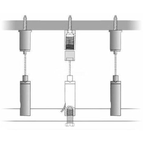 Adaptateur Pour Rail Triphasé Blanc - Installation Facile - 4 Sorties Pour Spots Lumineux