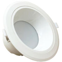 Spot LED Downlight Rond 30W BLANC - Blanc Froid - SILUMEN