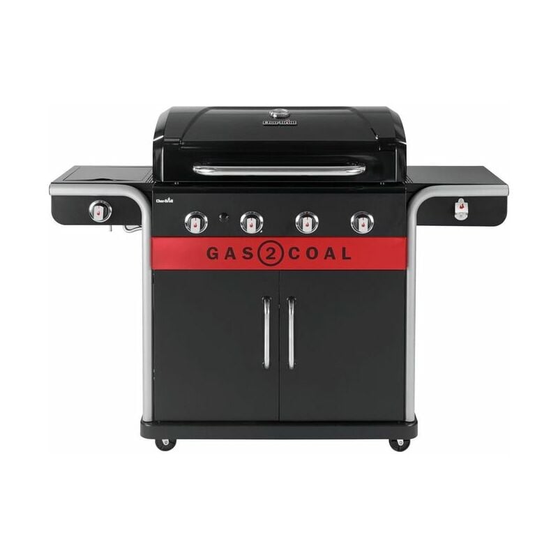 Char-Broil Barbecue a Gas e Carbonella GAS2COAL 2.0 4B