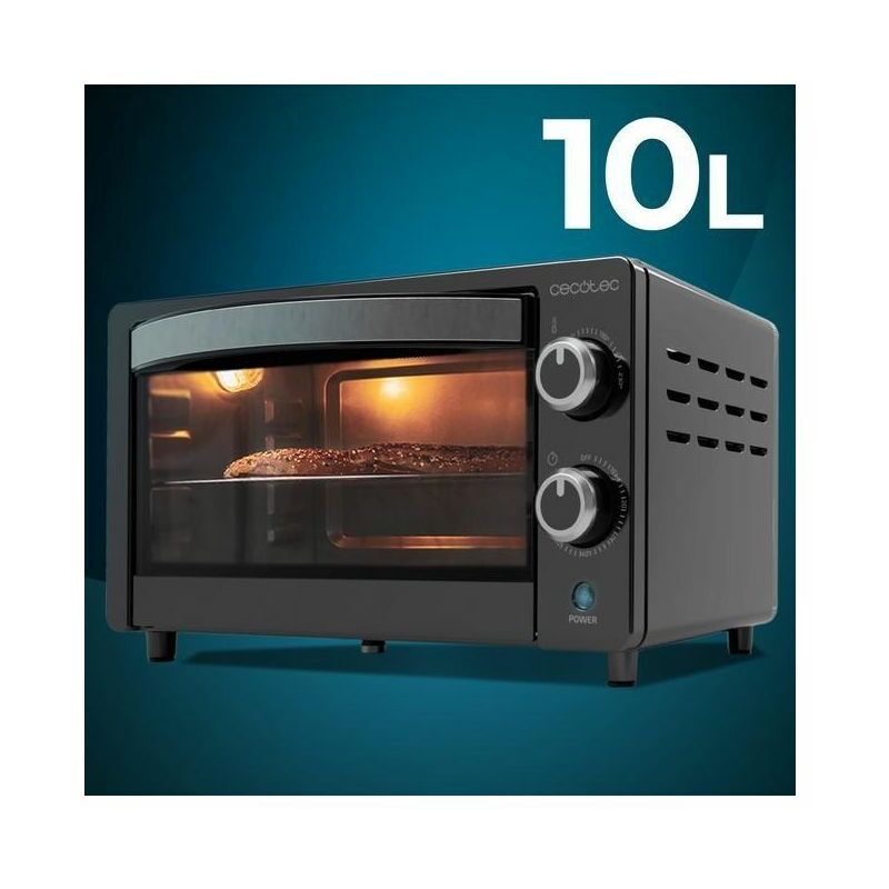 Cecotec BakeeToast 1090 Black Forno da Tavolo 10 Litri 1000W