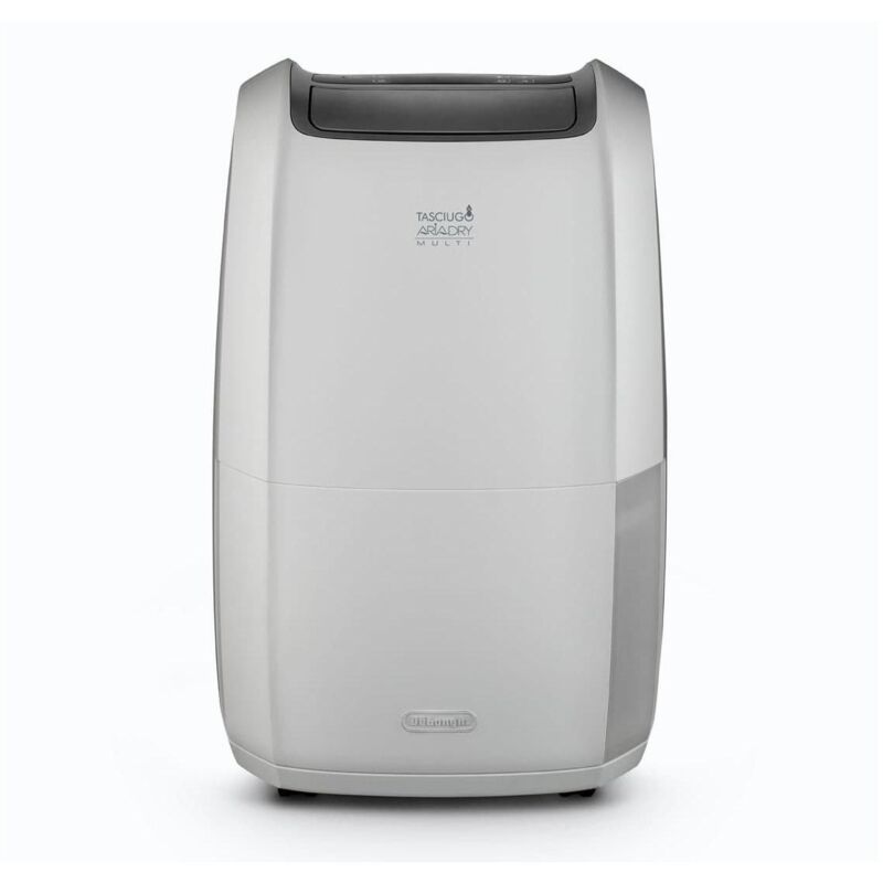 DeLonghi DDSX225 Tasciugo Ariadry Multi Deumidificatore Capacita' 25 Litri  Funzione Purificatore Laundry Bianco