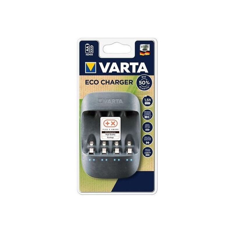 Acquista Varta Eco Charger Caricabatterie universale NiMH Ministilo (AAA),  Stilo (AA) da Conrad