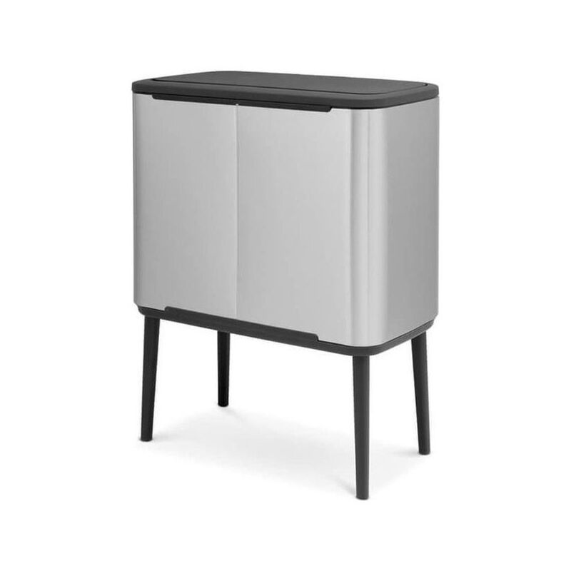 Pattumiera per raccolta differenziata Bo Touch BRABANTIA manuale bianco 60  L