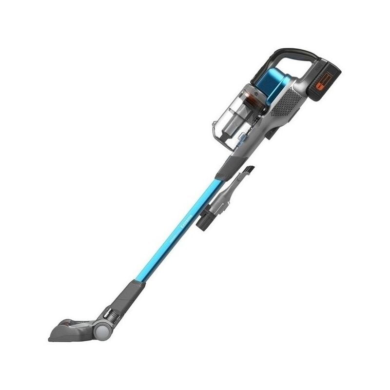 Black+Decker BHFEV362D-QW PowerSeries Extreme Scopa Ricaricabile Capacita'  0,75 L Tecnologia al Litio 36 V Blu