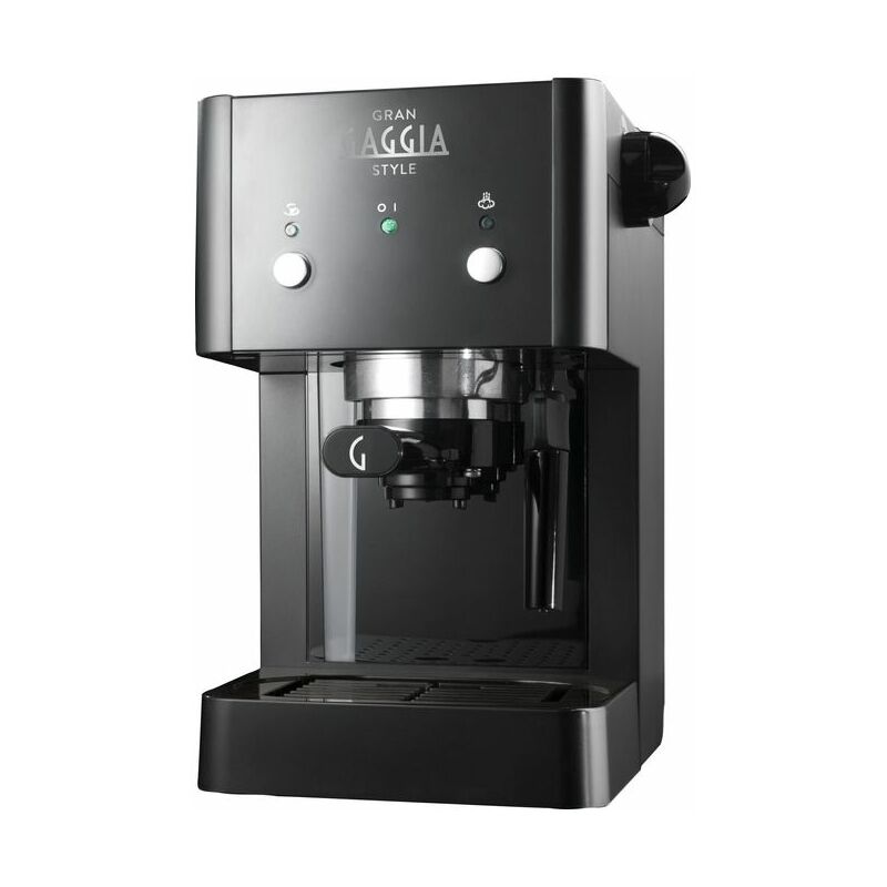 Gaggia RI8423/11 Gran Gaggia Style Macchina da Caffe' Espresso con  Erogatore di Vapore Sistema di ricarica Cialde