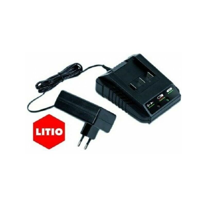 Caricabatterie 24V Per Greenworks – Compatibile Con Tutte Le Batterie Serie 24V, Ricarica Doppia, Certificato CE