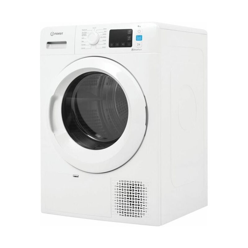 Indesit YT M11 82 RX IT Asciugatrice Libera Installazione Caricamento  dall'Alto 8Kg Classe Energetica A Bianco